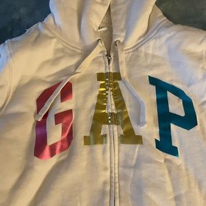 Medium GAP Sherpa full-zip hoodie